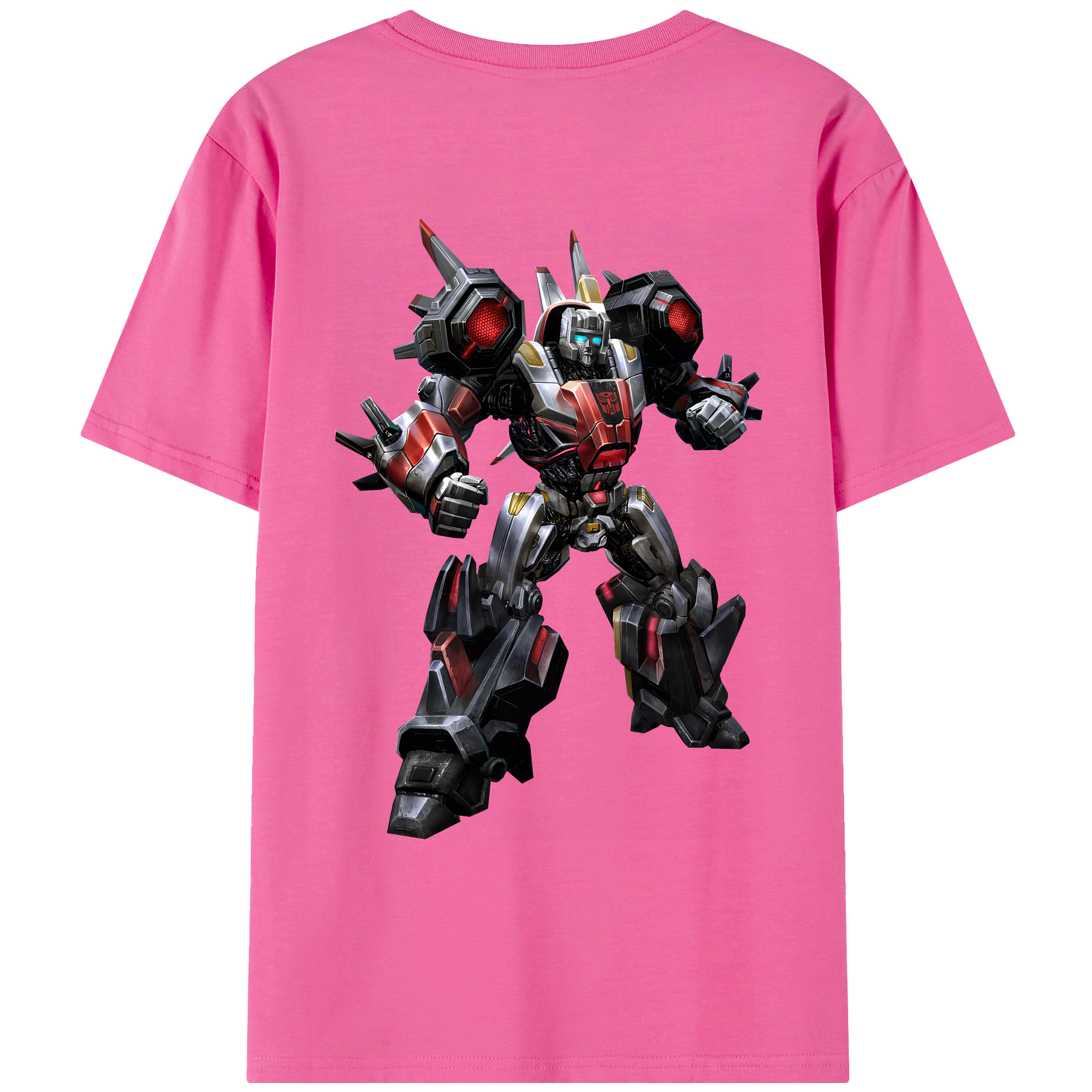 （画像用） Transformers トランスフォーマー レディース半袖Tシャツ(バックプリント)